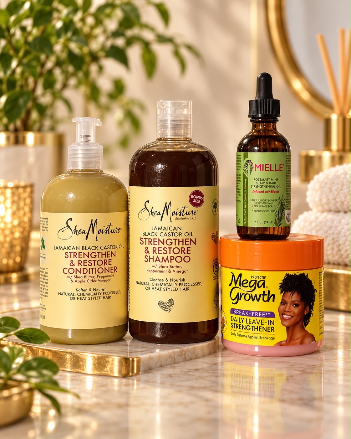 Hair Strengthening & Breakage Care Combo 💛