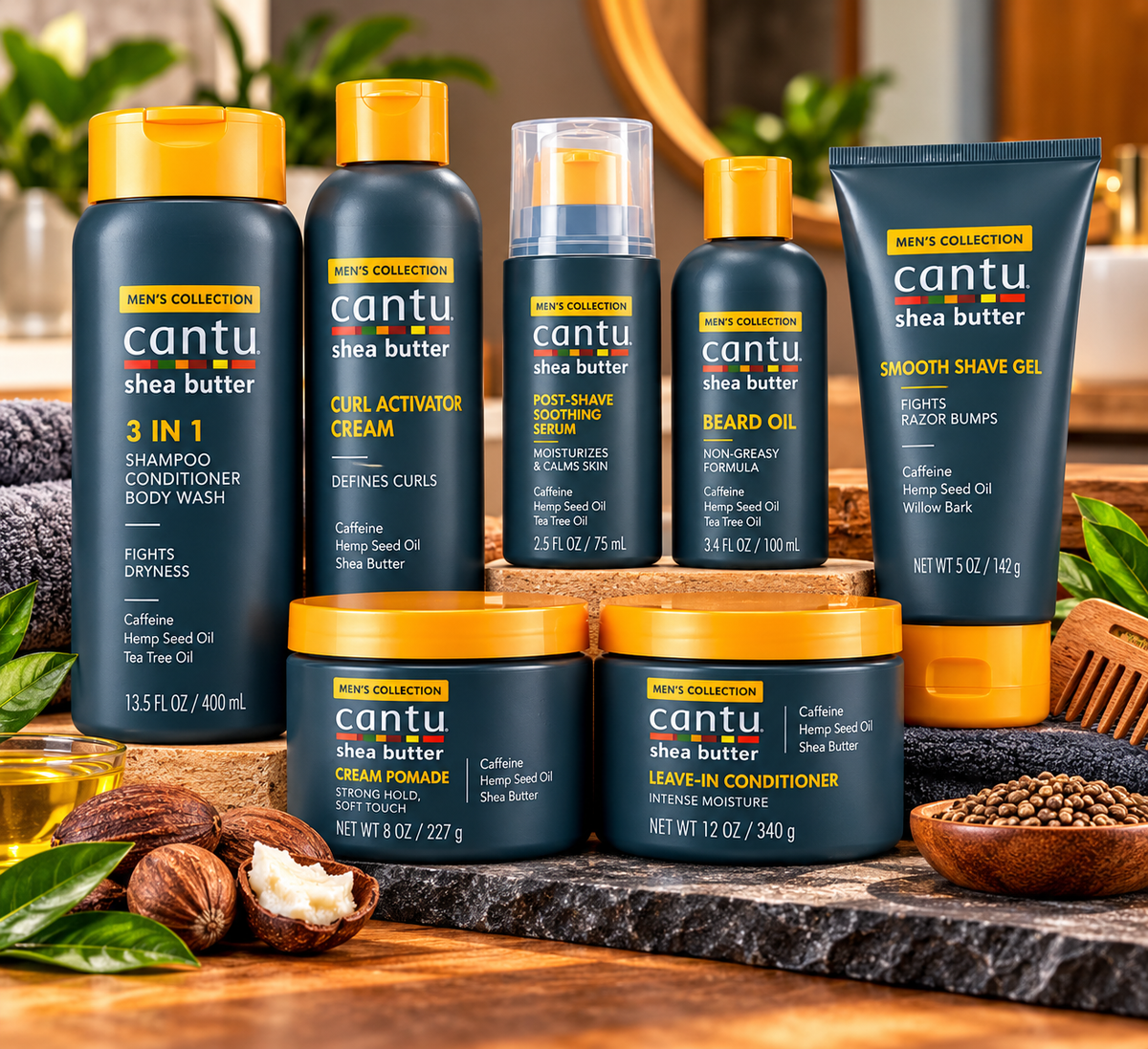 Cantu Shea Butter Men’s Collection
