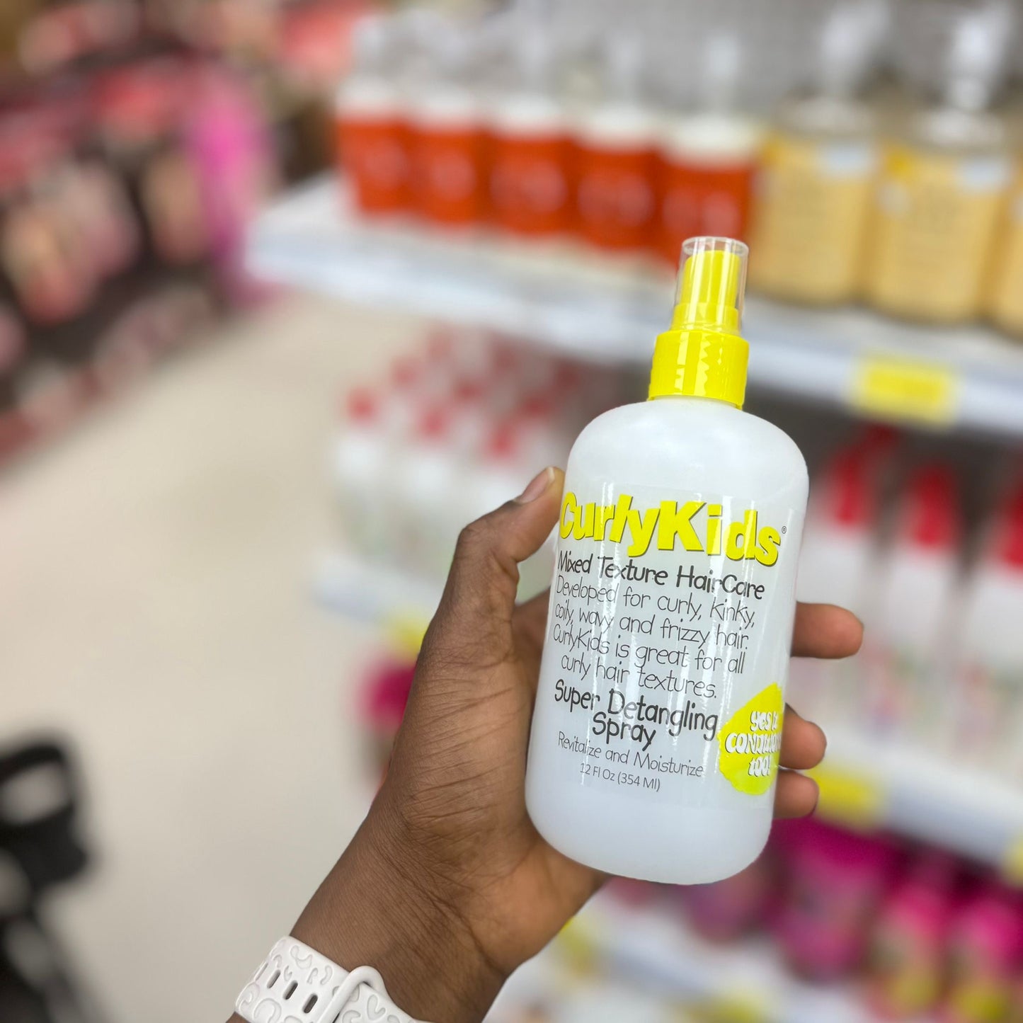 CurlyKids Mixed Texture HairCare Super Detangling Spray