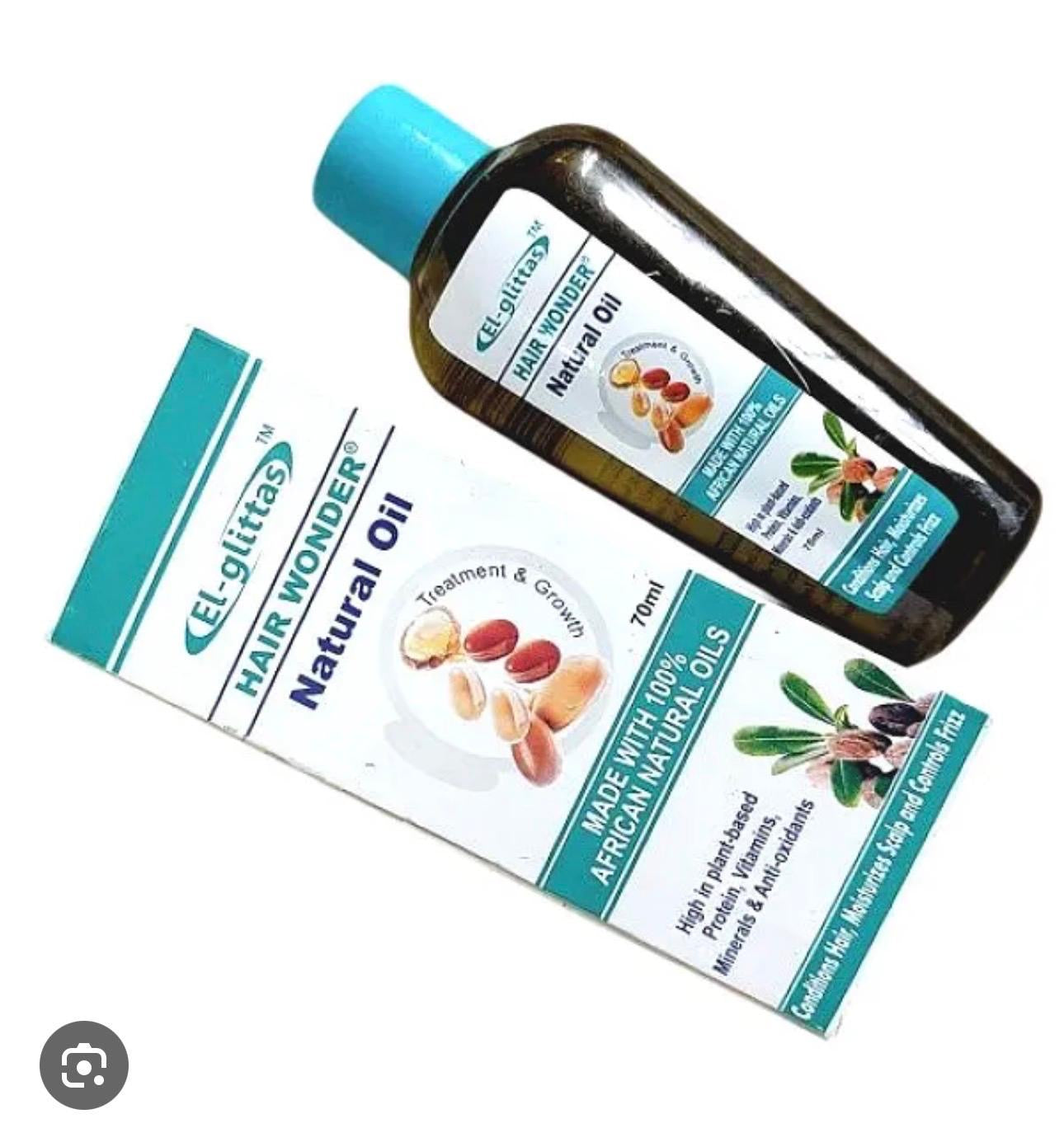 El Glittas Hair Wonder Natural Oil
