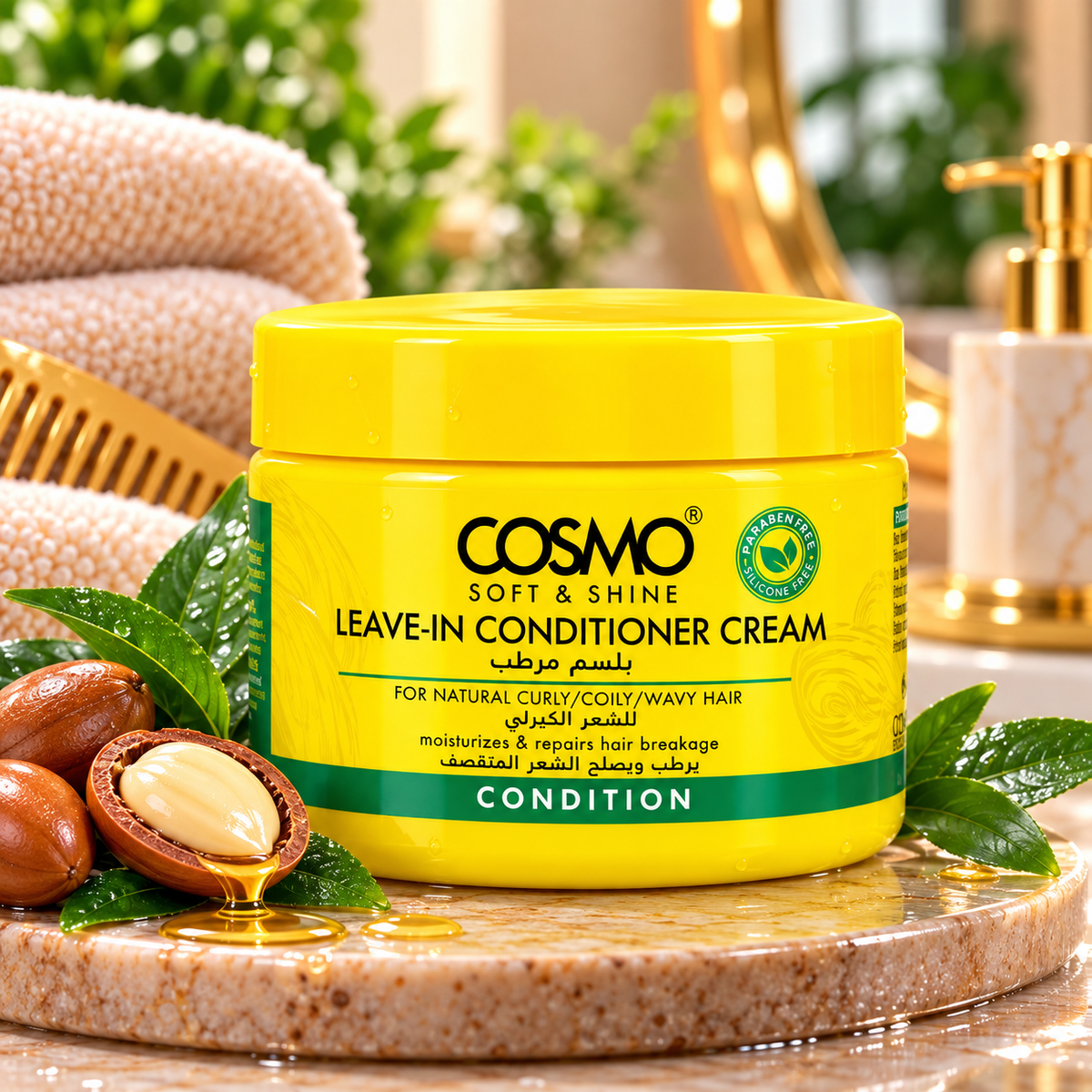 Cosmo Soft & Shine Leave-In Conditioner Cream
