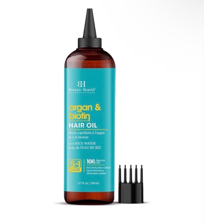 Botanic Hearth Argan & Biotin Hair Oil 6.7oz