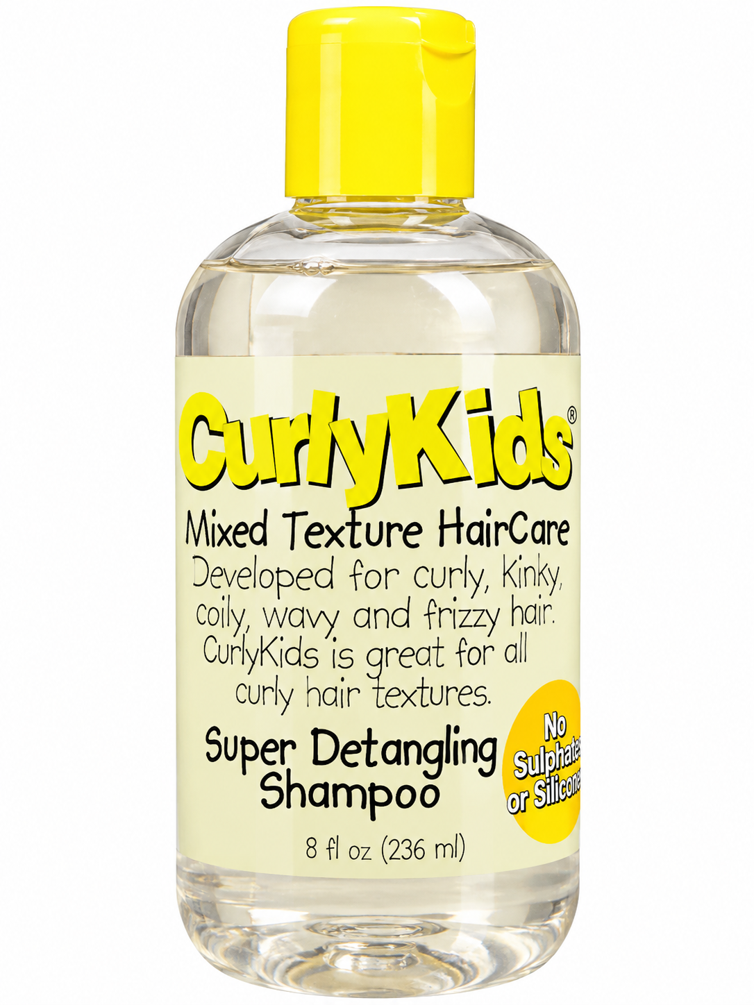 CurlyKids Mixed Texture HairCare Super Detangling Shampoo