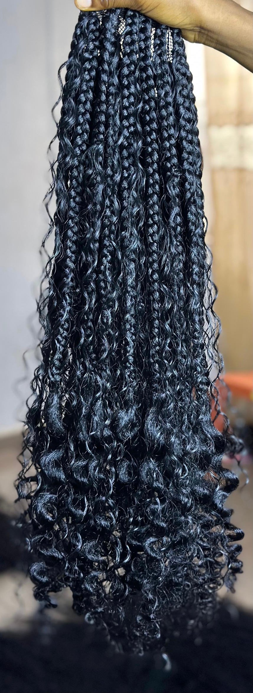 BOHO BRAIDED PONYTAIL