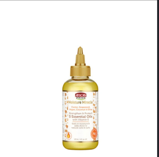 African Pride Moisture Miracle 5 Essential Oils