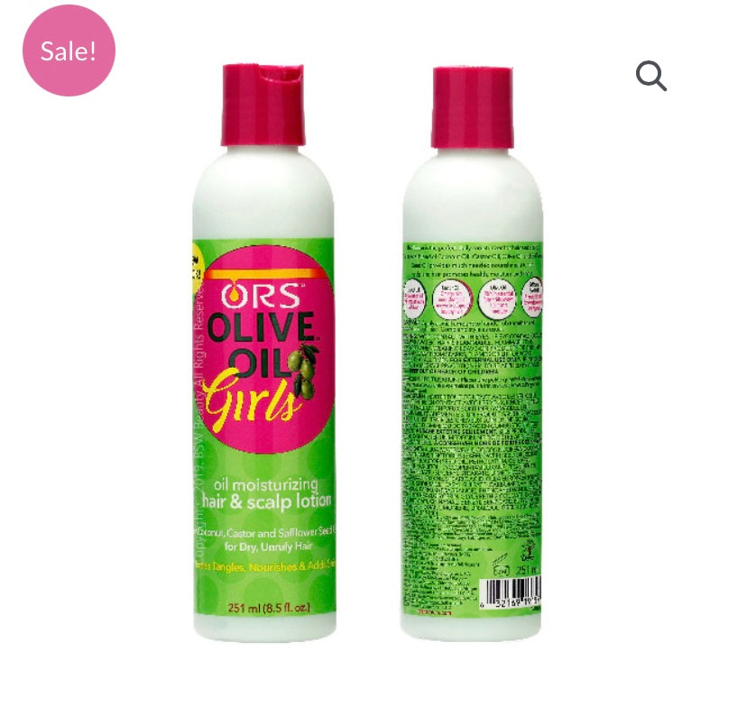 ORS OLIVE OIL GIRLS MOISTURIZING STYLING LOTION 8.5OZ