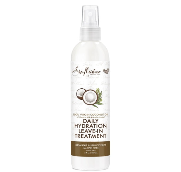 SheaMoisture 100% Virgin Coconut Oil Daily Hydration Leave-In Treatment