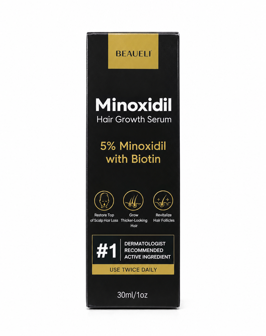 Beaueli Minoxidil Hair Growth Serum 5% with Biotin