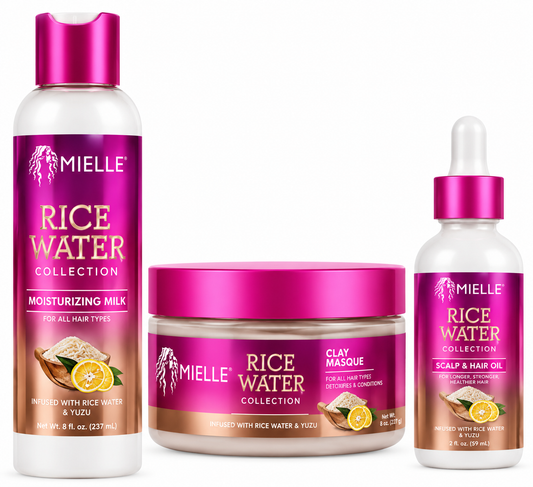 Mielle Rice Water Collection – Complete Hair Care Bundle
