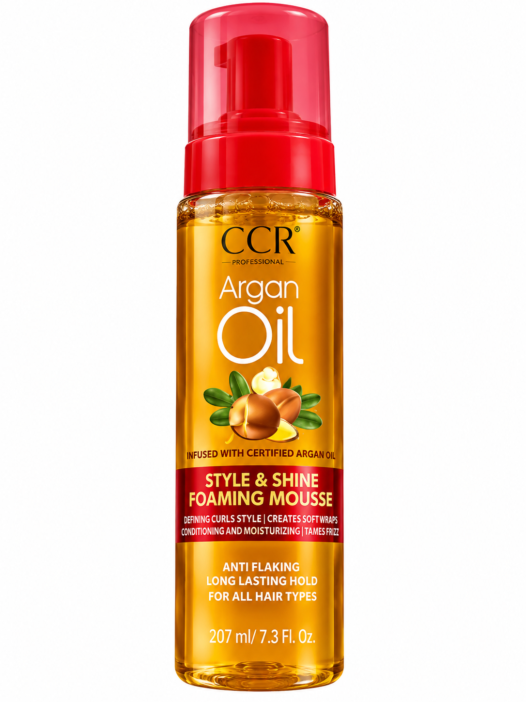 CSCR Argan Oil Style & Shine Foaming Mousse
