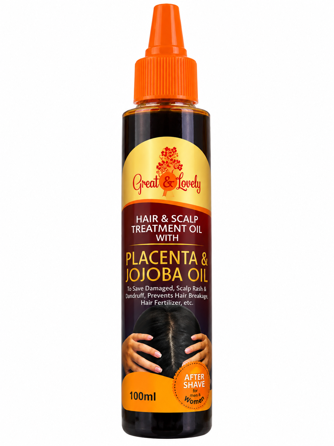Great & Lovely Hair & Scalp Treatment Oil with Placenta & Jojoba Oil
