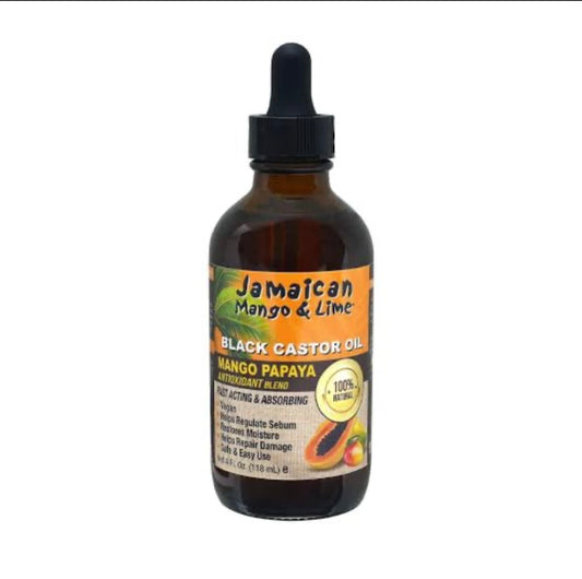 Jamaican Mango & Lime Black Castor Oil Mango Papaya Antioxidant Blend