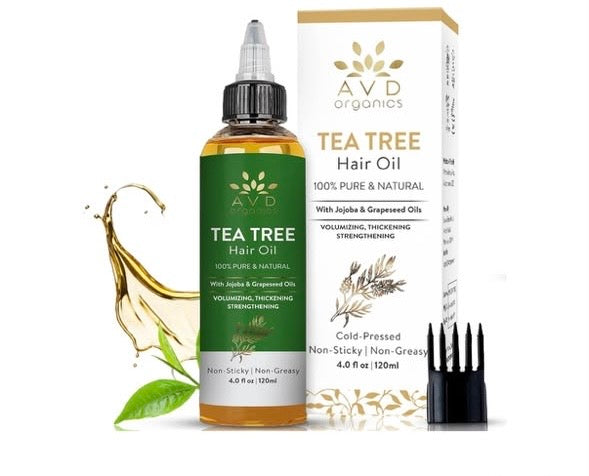 A V D ORGANICS TEA TREE HAIR OIL