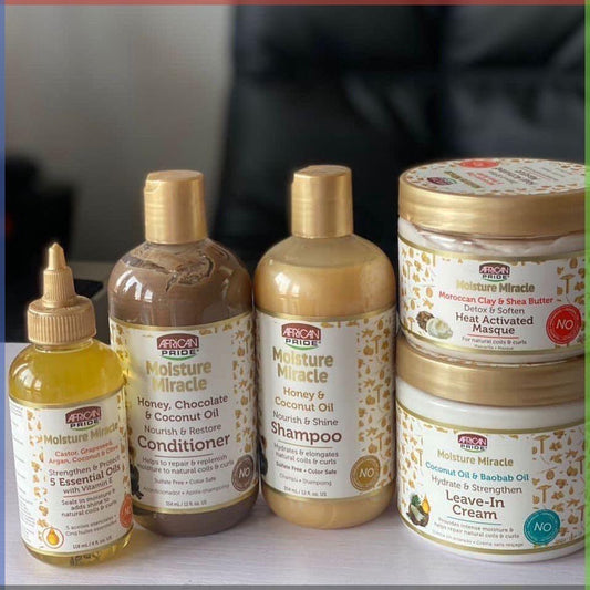 African Pride Moisture Miracle Hair Care Set