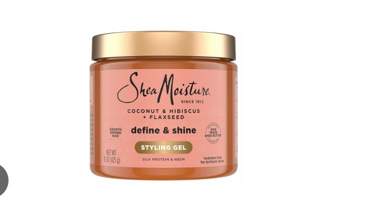 SheaMoisture Coconut & Hibiscus + Flaxseed Define & Shine Styling Gel