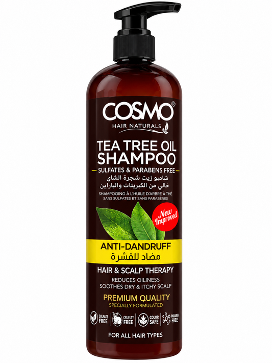 Cosmo Hair Naturals Tea Tree Oil Shampoo
