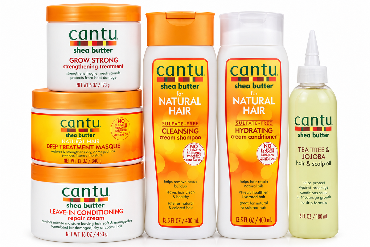 Cantu Transitioning Package – Complete Natural Hair Care Bundle