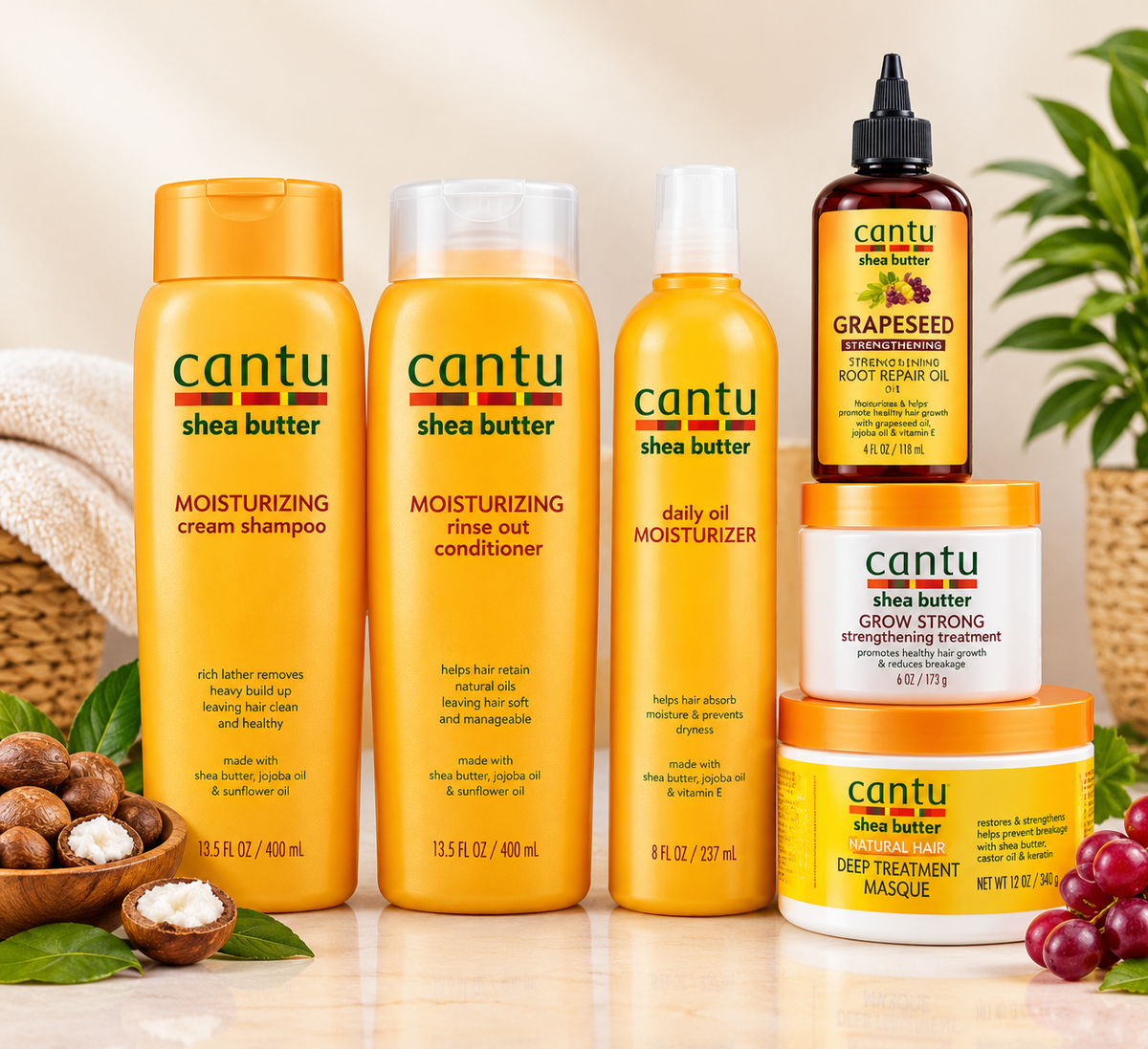Relaxed Hair Starter Growth Package