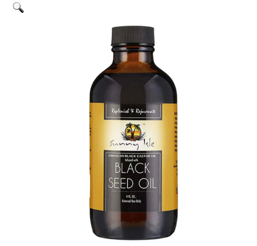 SUNNY ISLE SUNNY ISLE JAMAICAN BLACK CASTOR OIL INFUSED WITH BLACK SEED OIL 4 OZ
