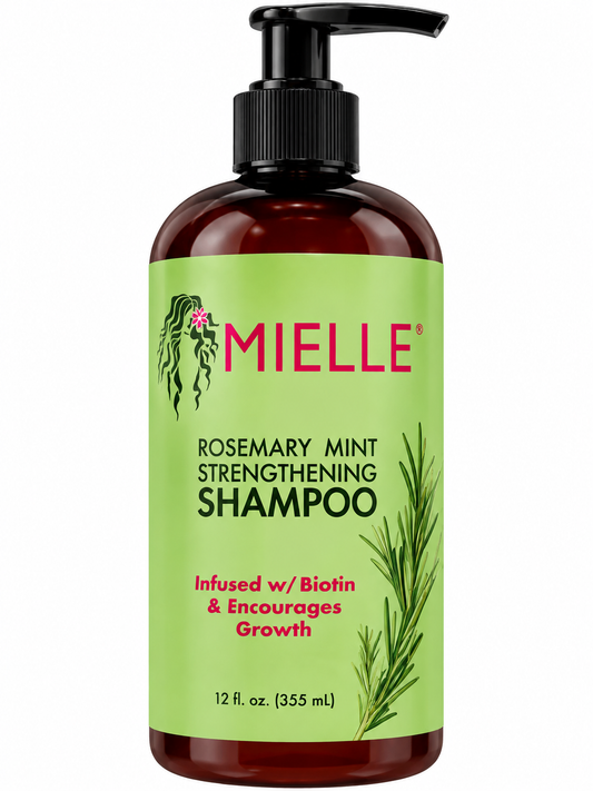 MIELLE ORGANICS ROSEMARY STRENGTHENING SHAMPOO 12OZ