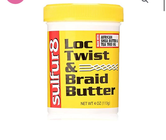 SULFUR8 LOC TWIST & BRAID BUTTER