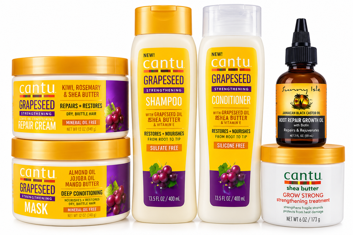 Grapeseed Starter Hair Growth Package