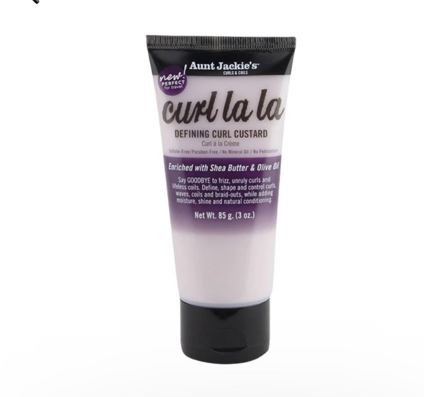 AUNT JACKIE’S CURL LA LA DEFINING CURL CUSTARD 3OZ