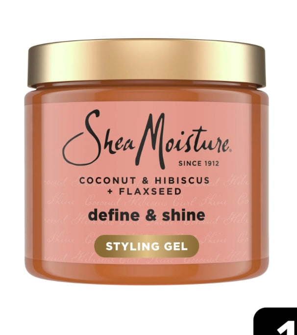 SheaMoisture Coconut & Hibiscus + Flaxseed Define & Shine Styling Gel