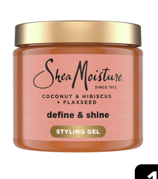 SheaMoisture Coconut & Hibiscus + Flaxseed Define & Shine Styling Gel