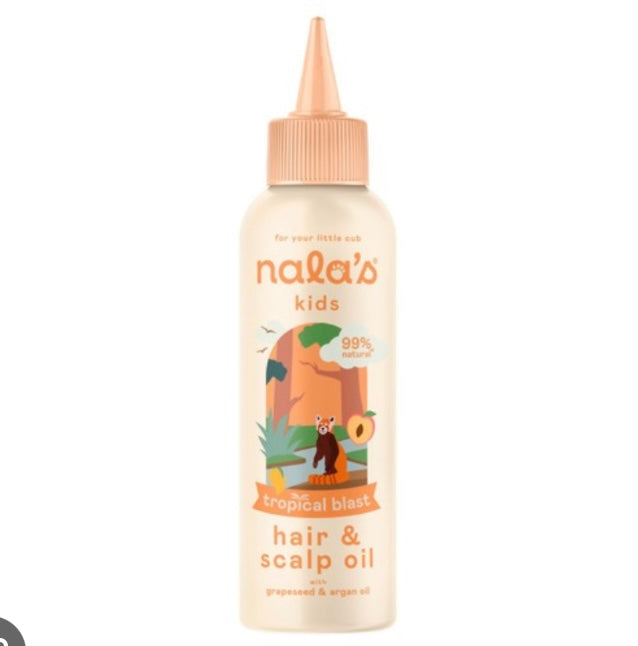 Nala’s Kids Tropical Blast Hair & Scalp Oil With Grapeseed & Argan Oil