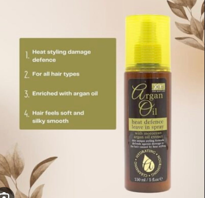 XHC Argan Oil Heat Defense Leave-In Spray