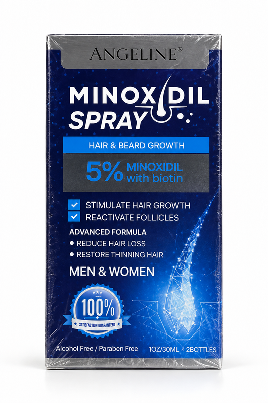 Angeline Minoxidil Spray – Hair & Beard Growth