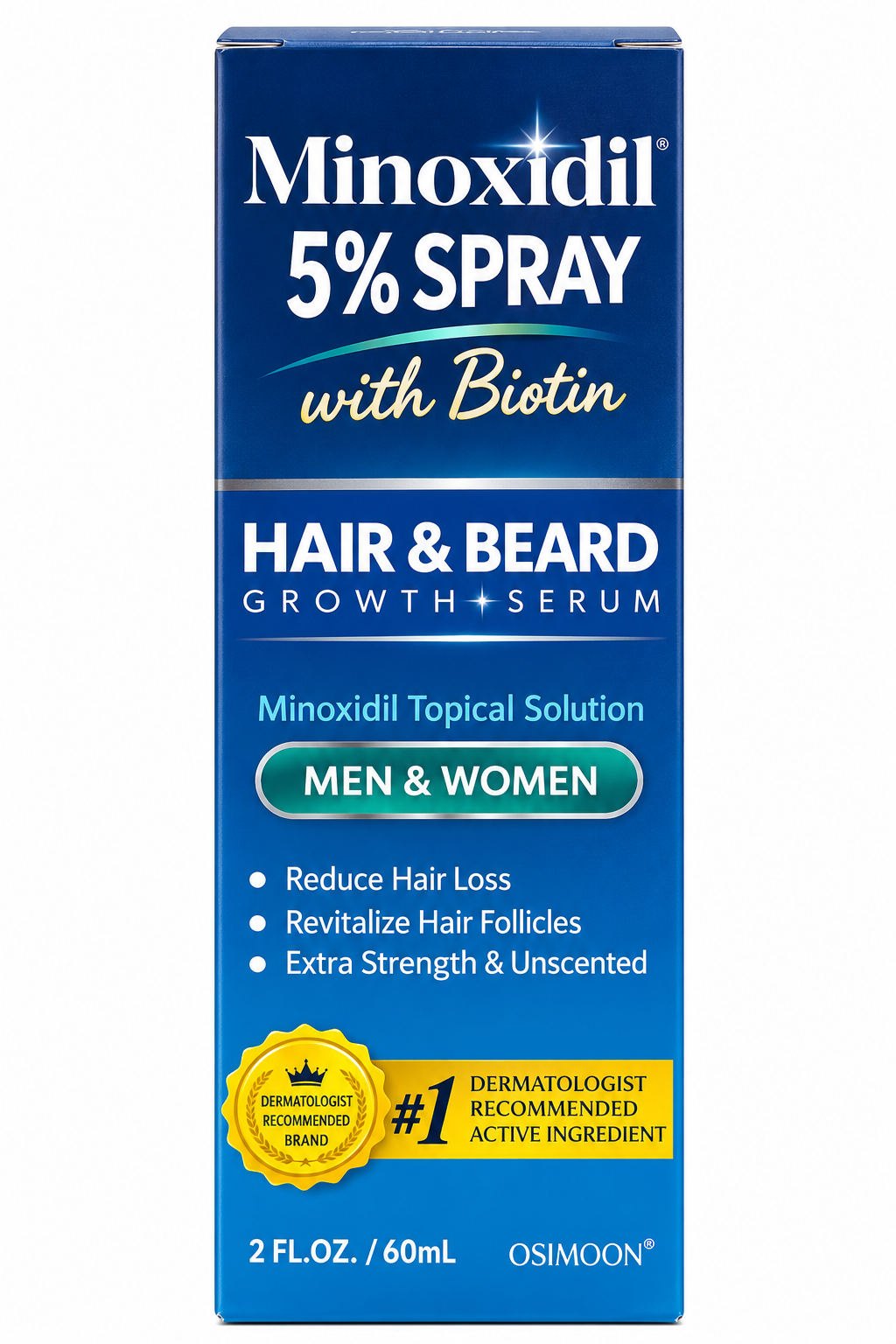 Osimoon 5% Minoxidil Hair Growth Spray