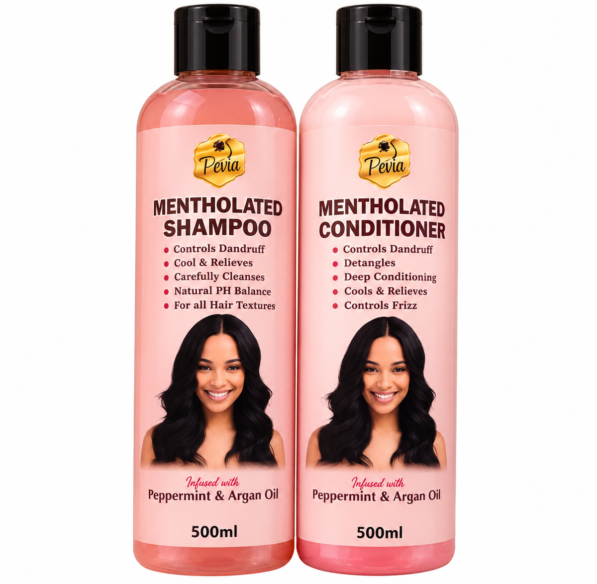 Pera Mentholated Shampoo & Conditioner Set