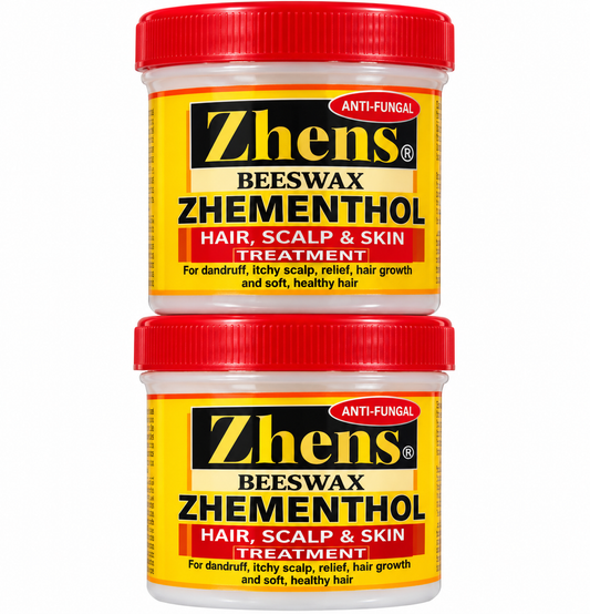 Zhen’s Beeswax Zhementhol Anti-Fungal Hair, Scalp & Skin Treatment