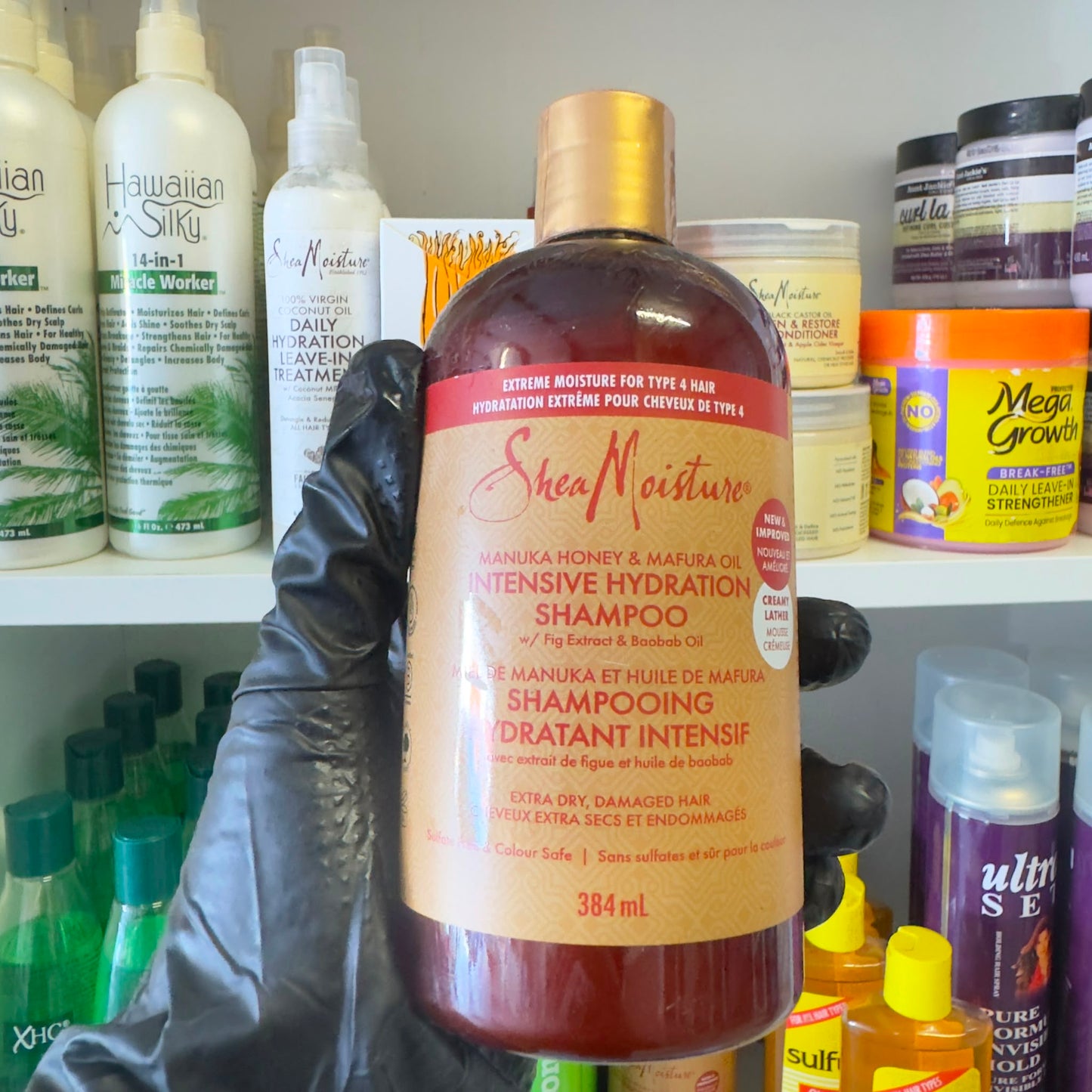 The SheaMoisture Manuka Honey & Mafura Oil Intensive Hydration Shampoo