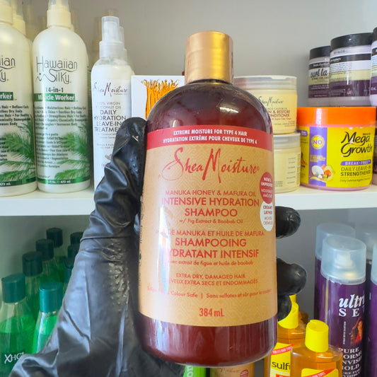 The SheaMoisture Manuka Honey & Mafura Oil Intensive Hydration Shampoo