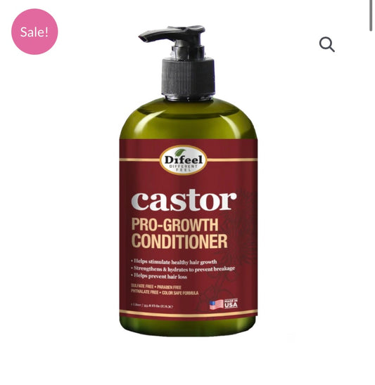 DIFEEL CASTOR PRO-GROWTH CONDITIONER 12 OZ
