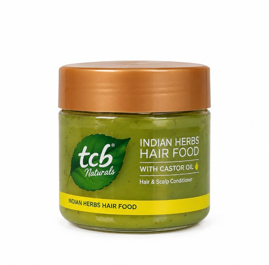 TCB Naturals Indian Herbs Hair Food with Castor Oil