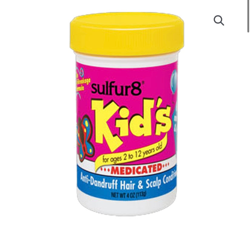 SULFUR8 KIDS ANTI-DANDRUFF HAIR&SCALP CONDITIONER 4OZ