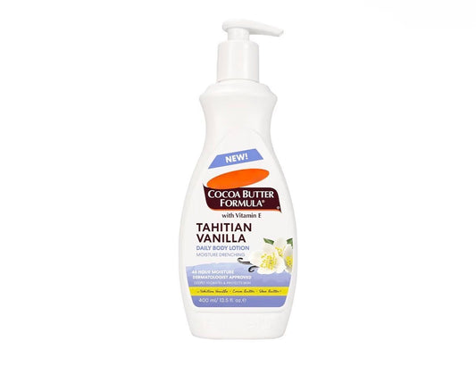 Cocoa Butter Formula with Vitamin E Tahitian Vanilla Daily Body Lotion