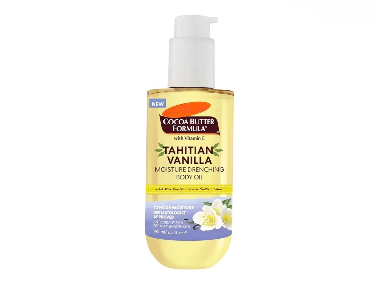 Cocoa Butter Formula with Vitamin E Tahitian Vanilla Moisture Drenching Body Oil