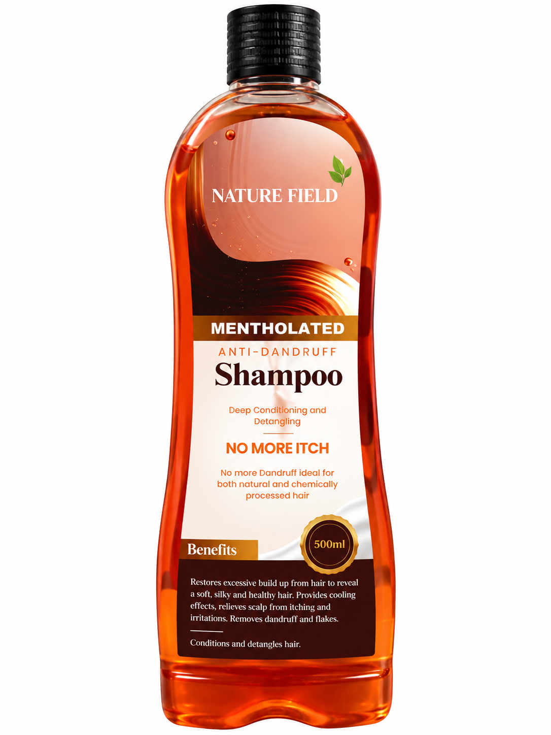 Nature Field Mentholated Anti-Dandruff Shampoo