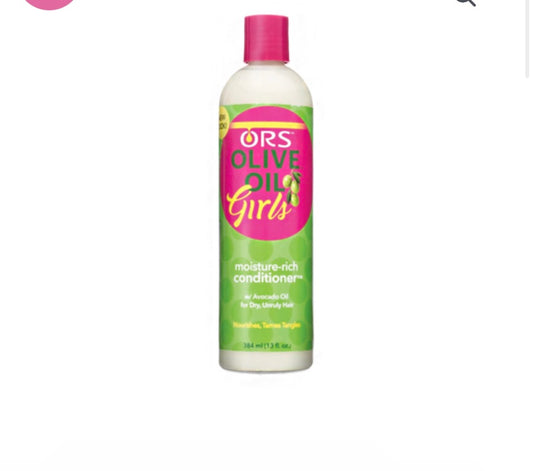 ORS OLIVE OIL GIRLS MOISTURE-RICH CONDITIONER 13OZ
