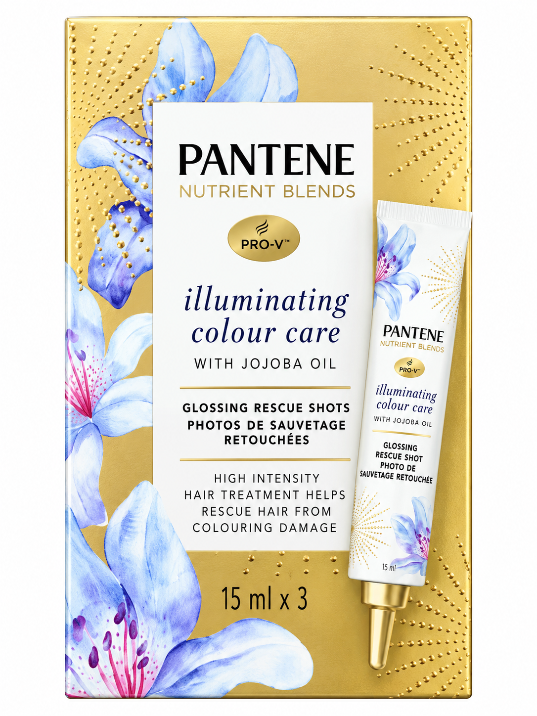 Pantene Nutrient Blends Pro-V Illuminating Color Care Shampoo with Jojoba Oil