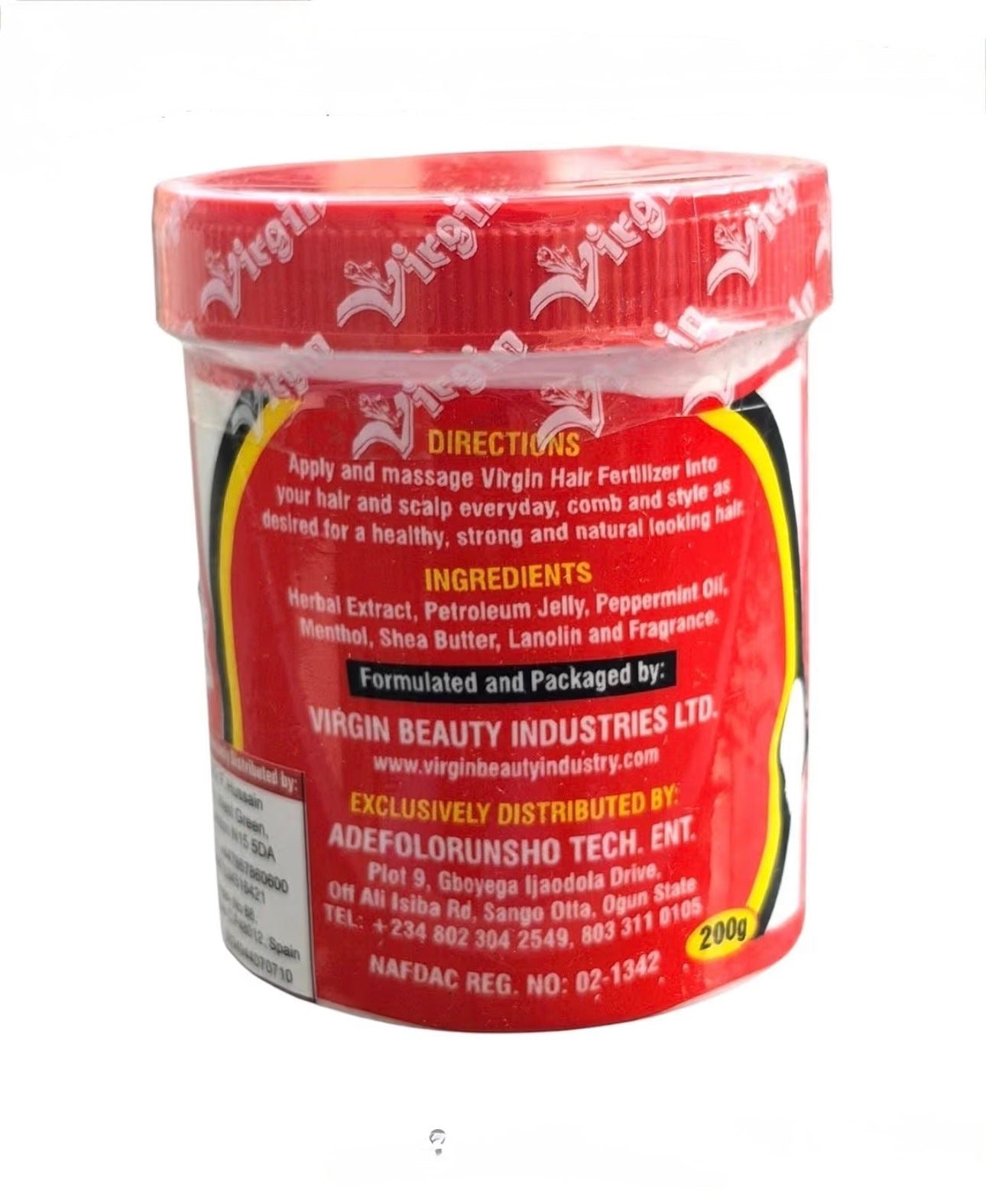 Virgin Hair Fertilizer Anti-Dandruff Hair Conditioning Cream