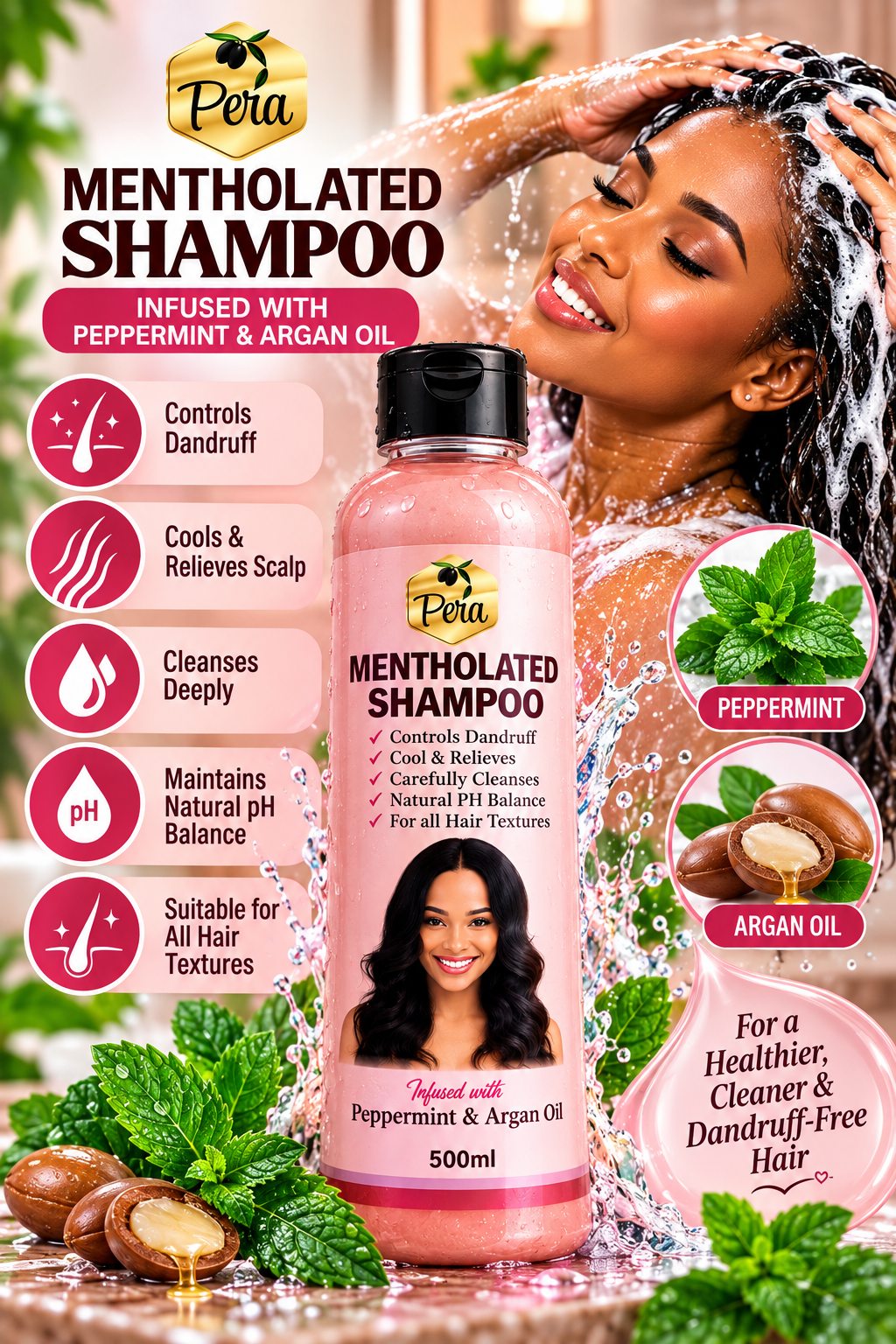 PERA Mentholated Shampoo