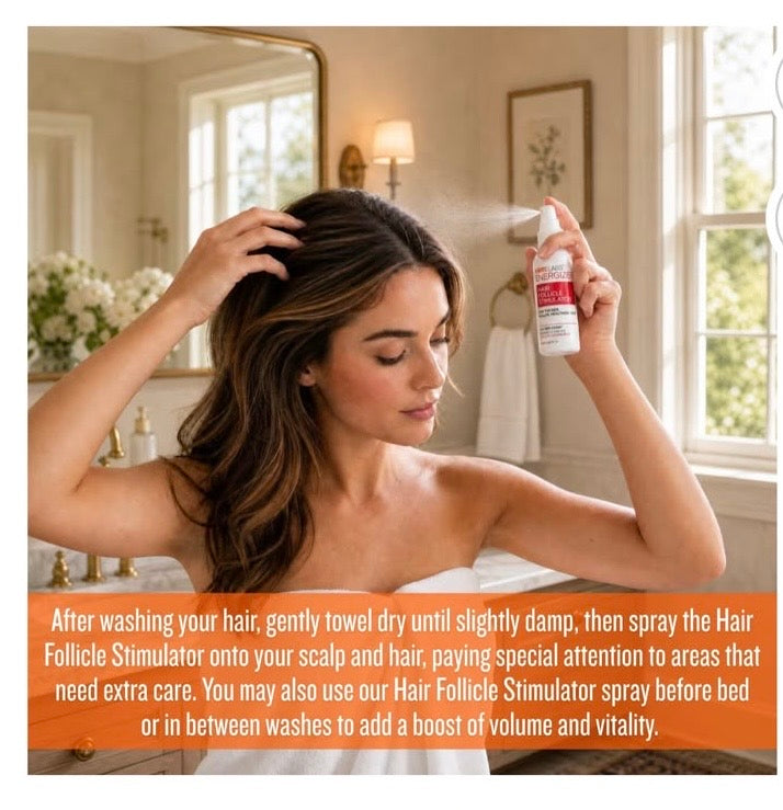 Hobe Labs Energizer Hair Follicle Stimulator – 8 fl oz & 2 fl oz