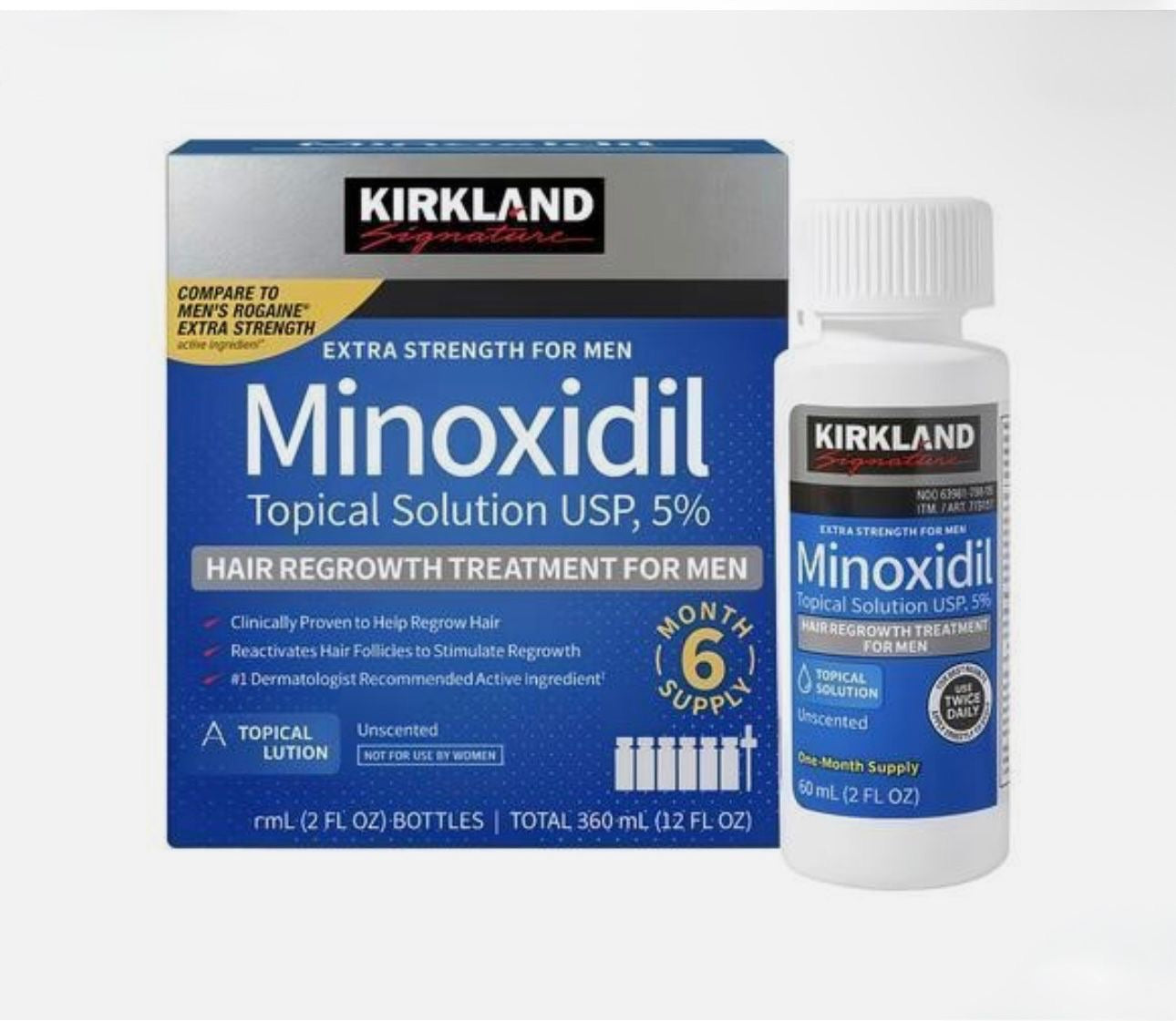 Kirkland Minoxidil Hair Regrowth Treatment