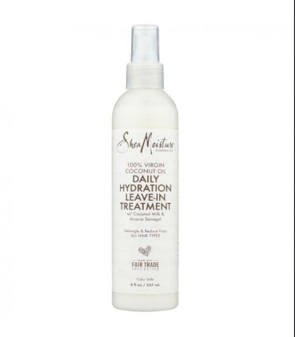 SheaMoisture 100% Virgin Coconut Oil Daily Hydration Leave-In Treatment